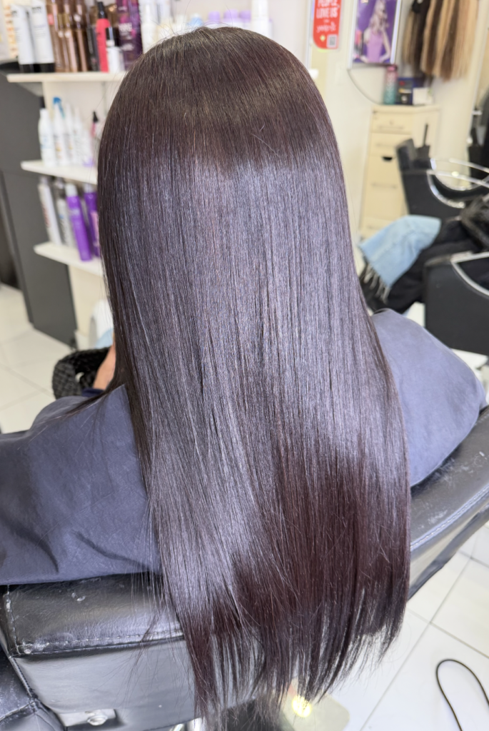 women long haircut