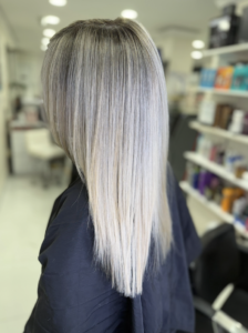 hair cut before and after