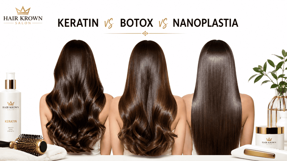 Keratin vs Botox vs Nanoplastia: Which Hair Treatment Is Right for You?
