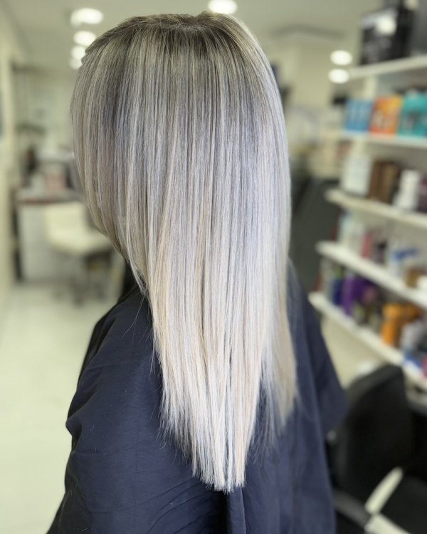 hair cut before and after